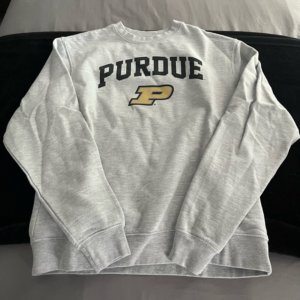 Purdue Gray Men's Sweater